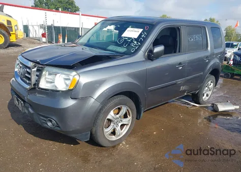 2013 Honda Pilot Ex-L from USA, damaged, VIN 5FNYF3H70DB024794